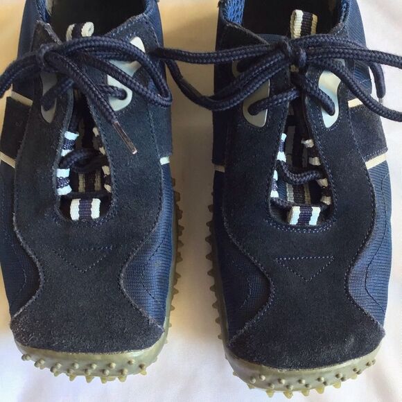 Vintage Blue Bubblesole Trainers - Picture 6 of 8